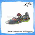 Nice design traditional handmade women woven shoes